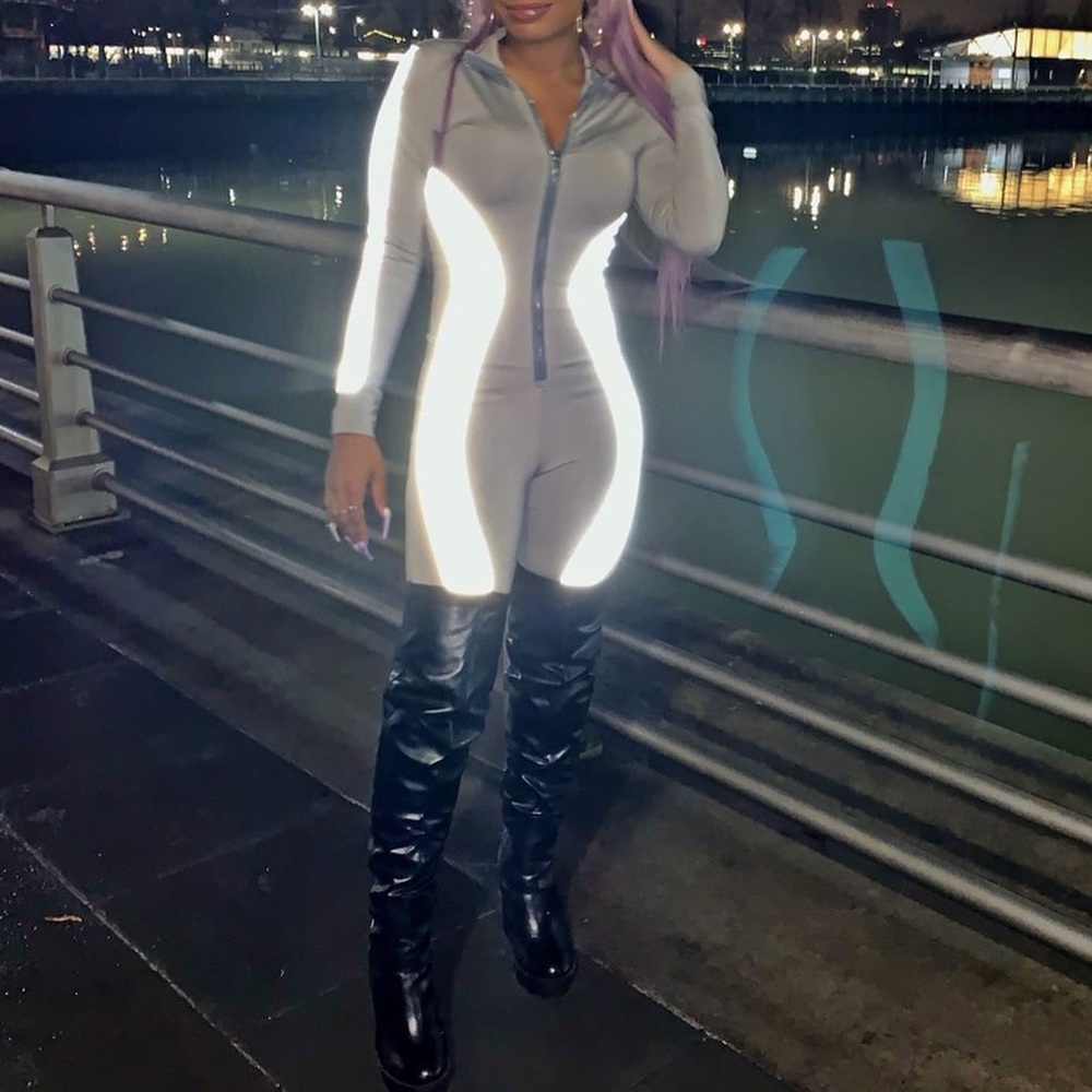 REFLECTIVE JUMPSUIT